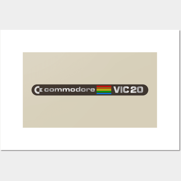 Commodore VIC-20 - Version 6 Wall Art by RetroFitted